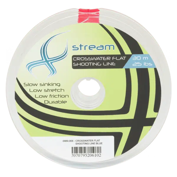 Xstream Crosswater Flat Skyteline 30m Blå 25lbs