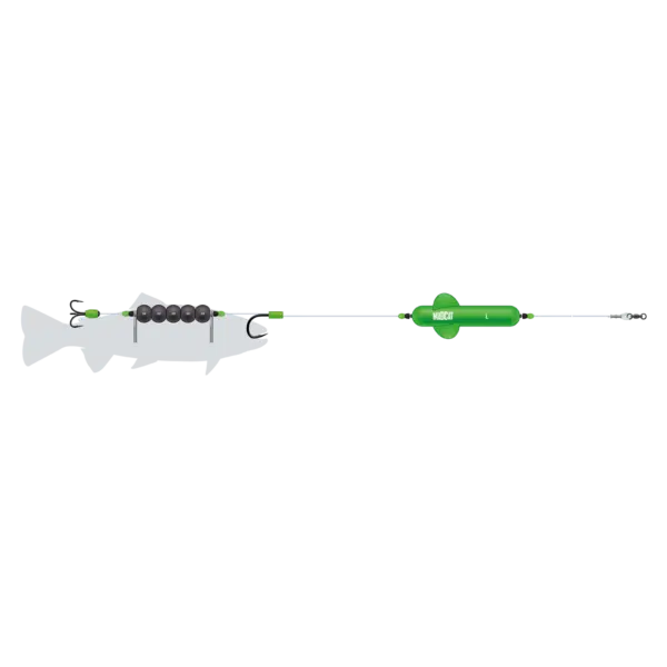 MadCat Screaming Profi River Rig Deadbait  L 60g
